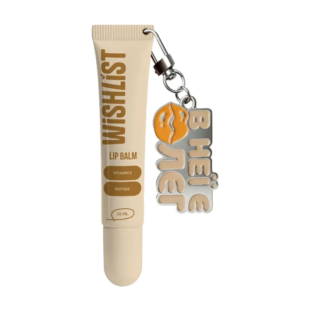 Бальзам-блиск для губ WISHLiST Lip Balm з брелоком В неї є Олєг, Blessed Honey, 10 мл