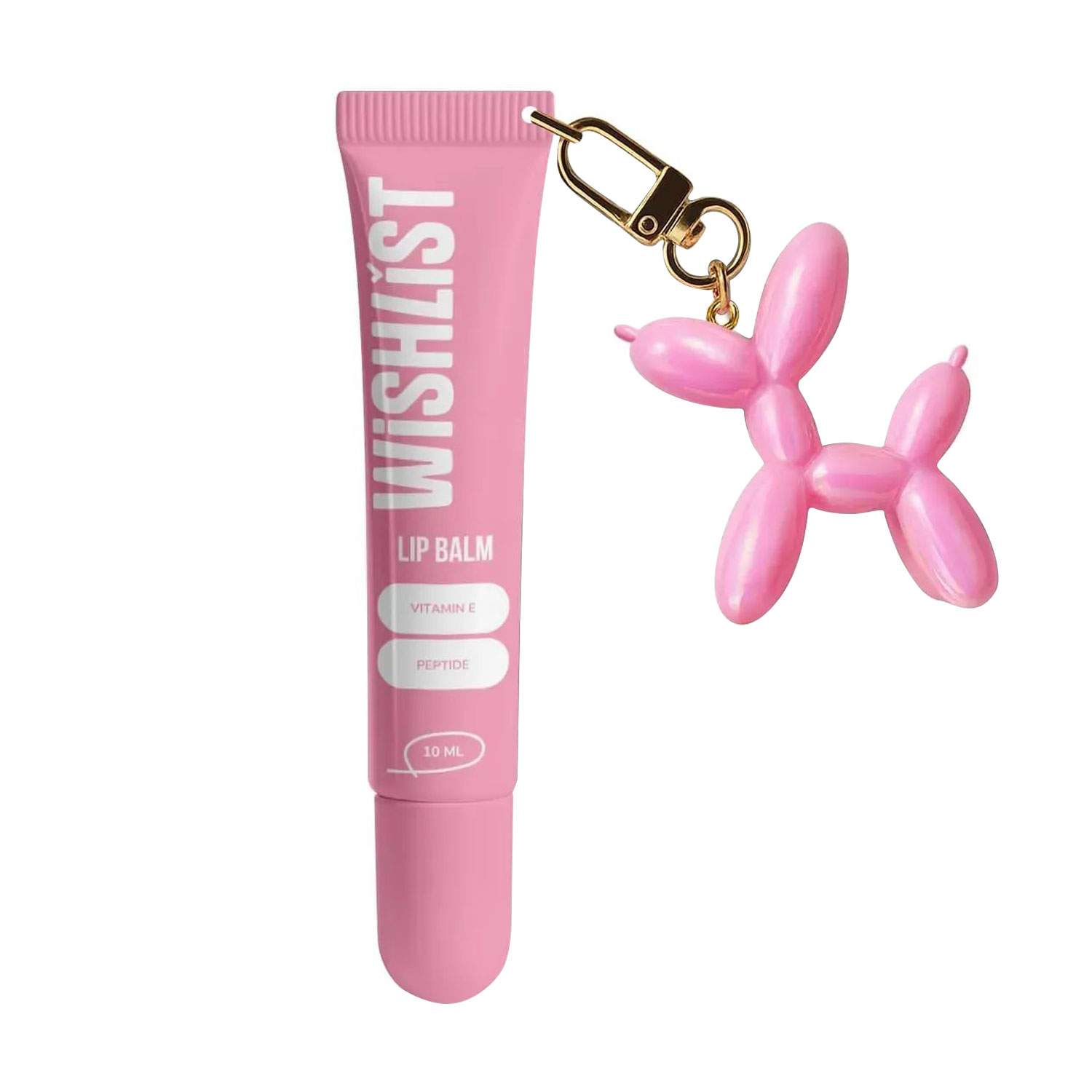 Бальзам-блиск для губ WISHLiST LIp Balm з іграшкою-брелоком, Sweet Candy, 10 мл